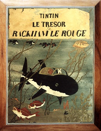 Tintin Le trésor de RACKHAM Le Rouge